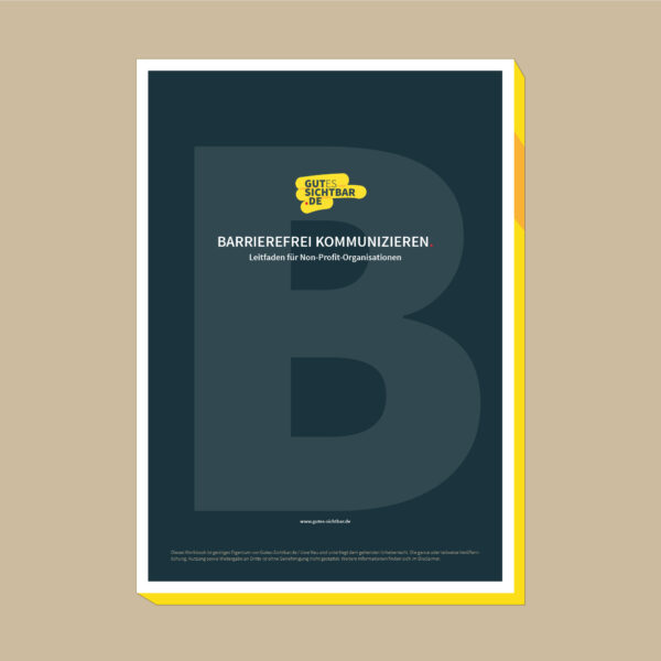 E-Book: Barrierefrei Kommunizieren – Leitfaden für Non-Profit-Organisationen